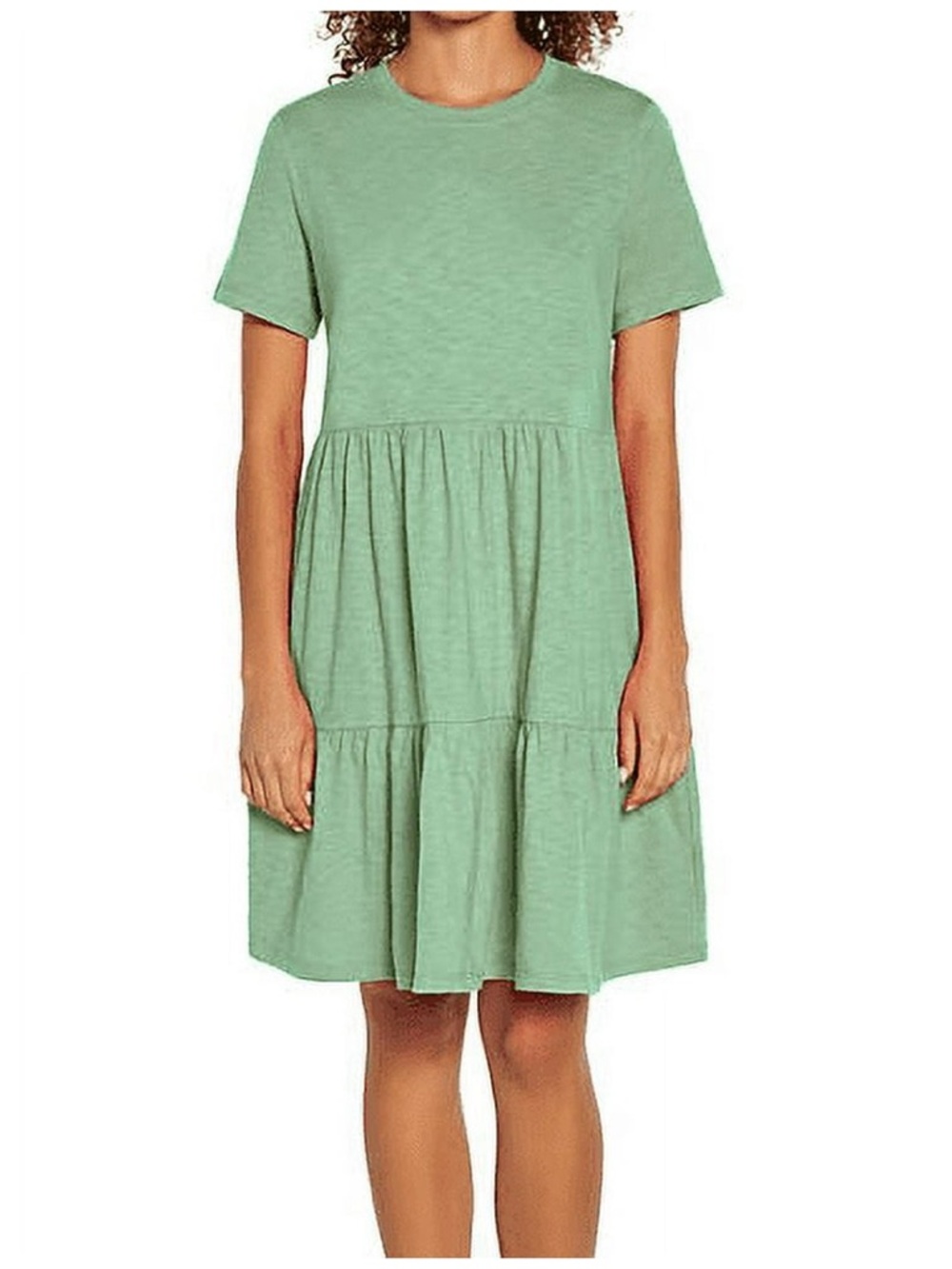 GAP green tiered dress NWOT